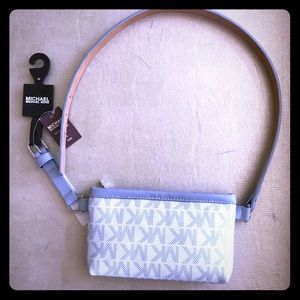 Michael Kors Fanny Pack Leather Belt Bag Wallet